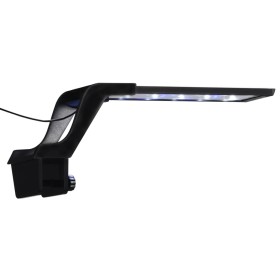 Luz LED para acuario con abrazadera azul y blanco 25-45 cm