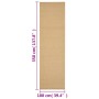 Natürlicher Sisalteppich 100x350 cm von vidaXL, Teppiche - Ref: Foro24-136315, Preis: 203,51 €, Rabatt: %
