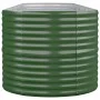 Jardinera arriate acero recubrimiento polvo verde 440x80x68 cm de vidaXL, Maceteros y jardineras - Ref: Foro24-318968, Precio...