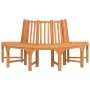 Semicircular tree bench solid eucalyptus wood Ø208 cm by vidaXL, garden benches - Ref: Foro24-362156, Price: 276,41 €, Discou...