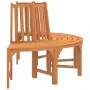 Semicircular tree bench solid eucalyptus wood Ø208 cm by vidaXL, garden benches - Ref: Foro24-362156, Price: 276,41 €, Discou...
