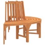 Semicircular tree bench solid eucalyptus wood Ø208 cm by vidaXL, garden benches - Ref: Foro24-362156, Price: 281,28 €, Discou...