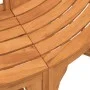 Semicircular tree bench solid eucalyptus wood Ø208 cm by vidaXL, garden benches - Ref: Foro24-362156, Price: 276,41 €, Discou...