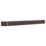 Jardinera arriate acero recubrimiento polvo marrón 512x80x36 cm by vidaXL, Pots and planters - Ref: Foro24-318940, Price: 85,...