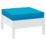 Kissen für Palettensofa aus hellblauem Oxford-Stoff 60x60x8 cm. von vidaXL, Kissen für Stühle und Sofas - Ref: Foro24-361796,...