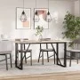 Tablero de mesa rectangular 3 uds madera de pino 80x53x1,7 cm by vidaXL, Table tops - Ref: Foro24-847420, Price: 60,80 €, Dis...