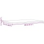 Tablero de mesa rectangular 3 uds madera de pino 80x53x1,7 cm by vidaXL, Table tops - Ref: Foro24-847420, Price: 62,02 €, Dis...
