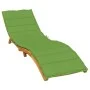 Cojín para tumbona tela verde melange 200x50x4 cm by vidaXL, Cushions for chairs and sofas - Ref: Foro24-4002503, Price: 39,7...