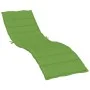 Cojín para tumbona tela verde melange 200x50x4 cm by vidaXL, Cushions for chairs and sofas - Ref: Foro24-4002503, Price: 39,7...