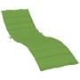 Cojín para tumbona tela verde melange 200x50x4 cm by vidaXL, Cushions for chairs and sofas - Ref: Foro24-4002503, Price: 40,4...