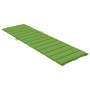 Cojín para tumbona tela verde melange 200x50x4 cm by vidaXL, Cushions for chairs and sofas - Ref: Foro24-4002503, Price: 40,4...