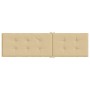 Cojín para tumbona tela beige melange (75+105)x50x3 cm von vidaXL, Kissen für Stühle und Sofas - Ref: Foro24-4002490, Preis: ...