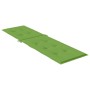 Cojín para tumbona tela verde melange (75+105)x50x3 cm by vidaXL, Cushions for chairs and sofas - Ref: Foro24-4002492, Price:...