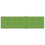 Kissen für Liegestuhl, Stoff in Melange-Grün (75+105)x50x3 cm von vidaXL, Kissen für Stühle und Sofas - Ref: Foro24-4002492, ...