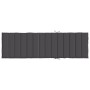 Kissen für Liegestuhl aus anthrazitgrauem Melange-Stoff 200x60x4 cm von vidaXL, Kissen für Stühle und Sofas - Ref: Foro24-400...