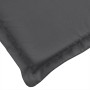 Cojín para tumbona tela gris antracita melange 200x60x4 cm by vidaXL, Cushions for chairs and sofas - Ref: Foro24-4002508, Pr...