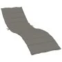 Cojín para tumbona tela gris oscuro melange 200x50x4 cm de vidaXL, Cojines para sillas y sofás - Ref: Foro24-4002499, Precio:...