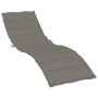 Kissen für Liegestuhl, dunkelgraues Melange-Gewebe, 200x50x4 cm. von vidaXL, Kissen für Stühle und Sofas - Ref: Foro24-400249...