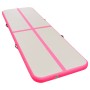 Inflatable gymnastics mat with pump 800x100x10 cm PVC pink by vidaXL, Pilates and yoga mats - Ref: Foro24-91927, Price: 268,5...