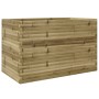 Jardinera madera de pino impregnada 110x60x68,5 cm de vidaXL, Maceteros y jardineras - Ref: Foro24-3282508, Precio: 254,00 €,...