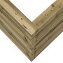 Jardinera madera de pino impregnada 110x60x68,5 cm de vidaXL, Maceteros y jardineras - Ref: Foro24-3282508, Precio: 254,00 €,...