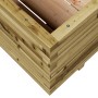 Imprägnierte Kiefernholz-Pflanzschale 110x110x49,5 cm von vidaXL, Töpfe und Pflanzgefäße - Ref: Foro24-3282548, Preis: 267,57...