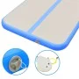 Inflatable gymnastics mat with pump 800x100x10 cm PVC blue by vidaXL, Pilates and yoga mats - Ref: Foro24-91928, Price: 265,3...