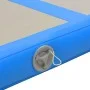 Inflatable gymnastics mat with pump 800x100x10 cm PVC blue by vidaXL, Pilates and yoga mats - Ref: Foro24-91928, Price: 265,3...