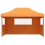 Tienda de fiesta plegable Pop-Up 3 paredes laterales naranja by vidaXL, Tents and gazebos - Ref: Foro24-4004969, Price: 180,3...