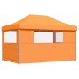 Tienda de fiesta plegable Pop-Up 3 paredes laterales naranja de vidaXL, Carpas y cenadores - Ref: Foro24-4004969, Precio: 184...
