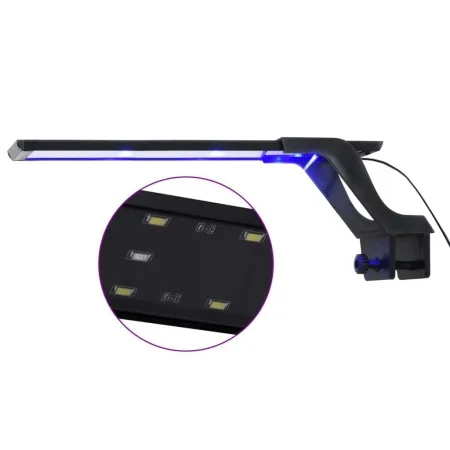 LED-Aquarienleuchte mit Klemme blau und weiß 35-55 cm von vidaXL, Aquariumbeleuchtung - Ref: Foro24-50952, Preis: 27,15 €, Ra...