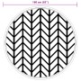 Alfombra de exterior ARAKIL gris Ø160 cm PP by vidaXL, Outdoor protectors - Ref: Foro24-368549, Price: 30,37 €, Discount: %