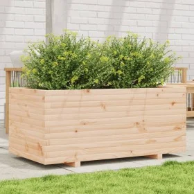 Massive Pinienholz-Pflanzkasten 110x60x49,5 cm von vidaXL, Töpfe und Pflanzgefäße - Ref: Foro24-3282569, Preis: 186,38 €, Rab...