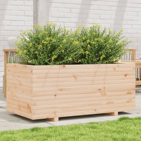 Massive Pinienholz-Pflanzkasten 110x60x49,5 cm von vidaXL, Töpfe und Pflanzgefäße - Ref: Foro24-3282569, Preis: 188,75 €, Rab...