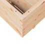 Massive Pinienholz-Pflanzkasten 110x60x49,5 cm von vidaXL, Töpfe und Pflanzgefäße - Ref: Foro24-3282569, Preis: 188,75 €, Rab...