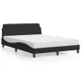 Bett mit schwarzer Samtmatratze 120x200 cm von vidaXL, Betten und Lattenroste - Ref: Foro24-3208373, Preis: 312,08 €, Rabatt: %