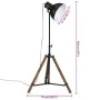 Lámpara de pie negra 25 W E27 75x75x90-150 cm by vidaXL, Lamps - Ref: Foro24-371892, Price: 121,31 €, Discount: %