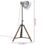 Lámpara de pie plateado vintage 25 W E27 75x75x90-150 cm by vidaXL, Lamps - Ref: Foro24-371890, Price: 73,94 €, Discount: %