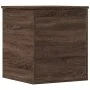 Ingenieurholz-Aufbewahrungsbox Eiche braun 40x42x46 cm von vidaXL, Aufbewahrungskisten - Ref: Foro24-840652, Preis: 46,67 €, ...