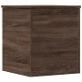Ingenieurholz-Aufbewahrungsbox Eiche braun 40x42x46 cm von vidaXL, Aufbewahrungskisten - Ref: Foro24-840652, Preis: 46,67 €, ...