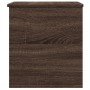 Caja de almacenaje madera ingeniería roble marrón 60x42x46 cm by vidaXL, Storage trunks - Ref: Foro24-840659, Price: 64,49 €,...