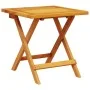 Liegestuhl mit massivem Akazienholz und dunkelblauem Stofftisch von vidaXL, Liegen - Ref: Foro24-3214215, Preis: 153,66 €, Ra...