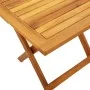 Liegestuhl mit massivem Akazienholz und dunkelblauem Stofftisch von vidaXL, Liegen - Ref: Foro24-3214215, Preis: 153,66 €, Ra...