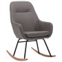 Hellgrauer Stoffschaukelstuhl von vidaXL, Schaukelstühle - Ref: Foro24-289537, Preis: 146,26 €, Rabatt: %