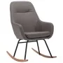 Light gray fabric rocking chair by vidaXL, Rocking chairs - Ref: Foro24-289537, Price: 144,64 €, Discount: %