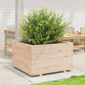 Massive Holzblumenkasten aus Kiefer 80x80x49,5 cm von vidaXL, Töpfe und Pflanzgefäße - Ref: Foro24-3282529, Preis: 174,62 €, ...