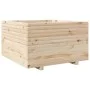 Jardinera madera maciza de pino 80x80x49,5 cm de vidaXL, Maceteros y jardineras - Ref: Foro24-3282529, Precio: 174,60 €, Desc...
