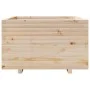 Jardinera madera maciza de pino 80x80x49,5 cm de vidaXL, Maceteros y jardineras - Ref: Foro24-3282529, Precio: 174,60 €, Desc...