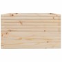 Massive Holzblumenkasten aus Kiefer 80x80x49,5 cm von vidaXL, Töpfe und Pflanzgefäße - Ref: Foro24-3282529, Preis: 176,84 €, ...