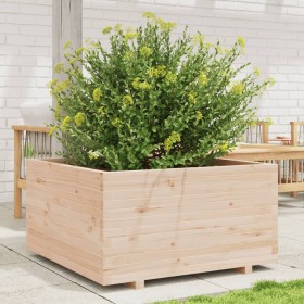 Massive Holzblumenkasten aus Kiefer 90x90x49,5 cm von vidaXL, Töpfe und Pflanzgefäße - Ref: Foro24-3282534, Preis: 200,22 €, ...